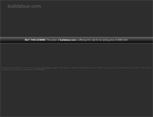 Tablet Screenshot of buildatour.com